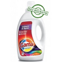 Гель для стирки Gama Color & Dark для цветного и темного белья, 1.2 л (24 стирки)